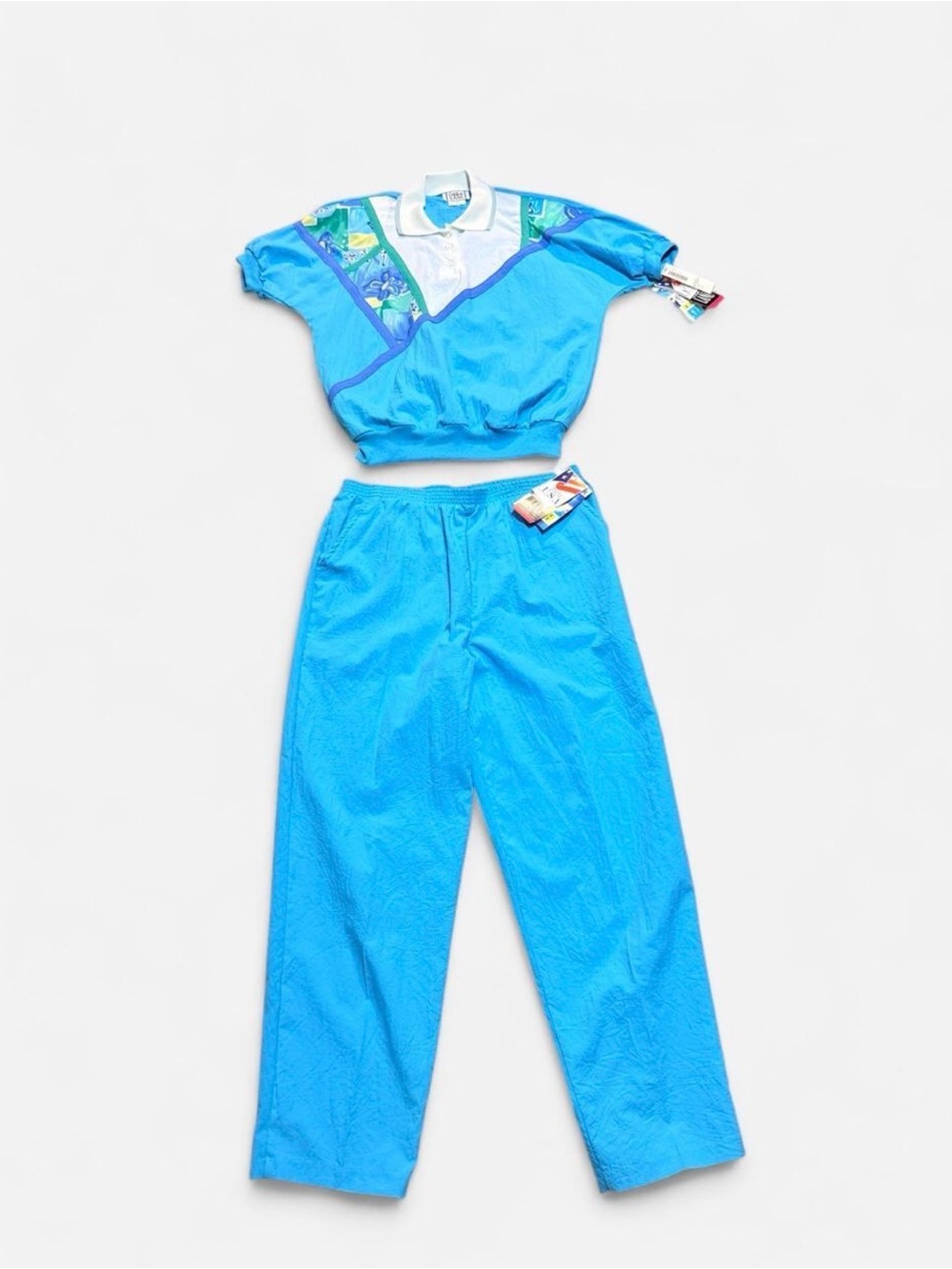 Cricket Lane Barrier Reef Turquoise Two-Piece Set — Size 14